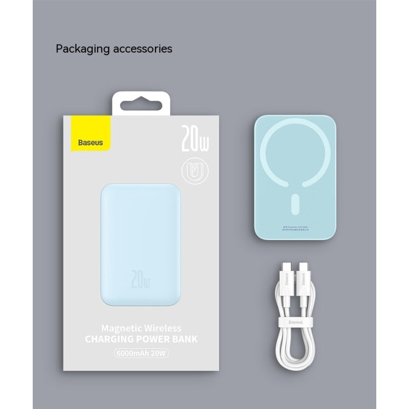 Batterie Externe Magnétique sans Fil Techora™ Magsafe 20W